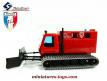 Le fourgon de secours chenillé Pompiers de Morzine en miniature Solido au 1/50e