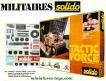 Le coffret Tactic Force de miniatures militaires Solido a monter au 1/50e
