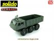 Le véhicule amphibie Berliet Aurochs Alvis miniature de Solido au 1/50e