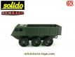 Le véhicule amphibie Berliet Aurochs Alvis miniature de Solido au 1/50e