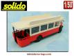 L'autobus Renault TN 6 lyonnais en miniature de Solido au 1/50e incomplet