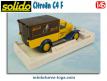 Le fourgon Citroën C4 F Michelin en miniature de Solido au 1/45e