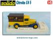 Le fourgon Citroën C4 F Michelin en miniature de Solido au 1/45e