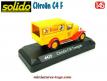 Le fourgon bâché Citroën C4 F Kodak en miniature par Solido au 1/45e