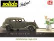 La voiture Packard Six HQ Etat Major militaire en miniature Solido au 1/43e