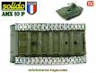 Un AMX 10P canon de 20 mm en miniature par Solido au 1/50e