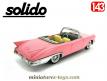 La Cadillac Eldorado Biarritz découverte rose en miniature Solido au 1/43e