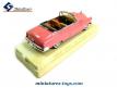 Le cabriolet Buick Super 1950 rose en miniature de Solido au 1/43e