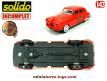 La Chrysler Windsor 1948 Fire Dept en miniature de Solido au 1/43e incomplète
