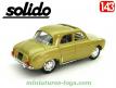 La Renault Dauphine toit ouvrant de 1961 en miniature Solido au 1/43e