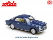 Le coupé Alfa Roméo Giulietta Sprint 1957 en miniature par Solido au 1/43e