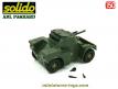 L'automitrailleuse AML 60 Panhard miniature de Solido au 1/50e
