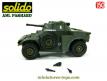 L'automitrailleuse AML 60 Panhard miniature de Solido au 1/50e