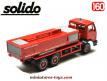 Le Mercedes 6x4 pompiers berce citerne en miniature de Solido au 1/60e