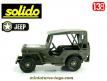 La Jeep Willys militaire bâchée en miniature de Solido au 1/38e