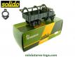 Le camion militaire Berliet GBC 8 Kt lot 7 en miniature de Solido au 1/50e