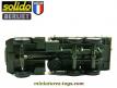 Le camion militaire Berliet GBC 8 Kt lot 7 de Solido au 1/50e avec traces de colle