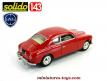 La Lancia Aurelia 1951 rouge en miniature par Solido au 1/43e