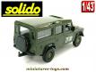 La Land Rover 110 militaire IFOR en voiture miniature Solido au 1/43e