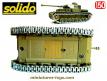 Le char Panzer IV sable canon long en miniature de Solido au 1/50e