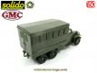 Le GMC CCKW 353 6x6 cabine tôlée Shelter en miniature de Solido au 1/50e