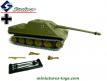 Le chasseur de chars Jagdpanther Ausf G en miniature Solido au 1/50e