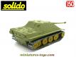 Le chasseur de chars Jagdpanther Ausf G en miniature Solido au 1/50e incomplet