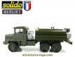 Le camion Berliet GBC 8 Kt citerne militaire en miniature de Solido au 1/50e