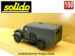 Le Dodge tôlé WC 54 4x4 Signal Corps en miniature militaire Solido au 1/50e