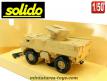 Le VAB 4x4 Saviem brun sable Hot UTM800 en miniature Solido au 1/50e