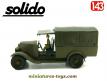 Le Renault KZ transport militaire en miniature Solido avec figurine au 1/43e