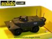 Le Commando US M706 V-150 4x4 a tourelle en miniature de Solido au 1/50e