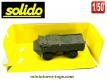 Le VAB 4x4 Saviem en miniature militaire par Solido au 1/50e