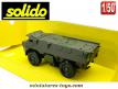 Le VAB 4x4 Saviem en miniature militaire par Solido au 1/50e