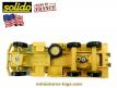 Le camion militaire Kaiser Jeep 6x6 M34 sable en miniature de Solido au 1/50e