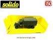 Le GMC CCKW 353 6x6 cabine torpédo en miniature militaire Solido au 1/50e