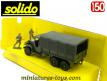 Le GMC CCKW 353 6x6 cabine torpédo en miniature militaire Solido au 1/50e