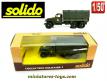 Le GMC CCKW 353 6x6 militaire bâchée en miniature de Solido au 1/50e