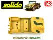 Le VLTT Jeep auto Union DKW Munga miniature de Solido au 1/43e incomplet