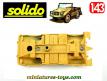Le VLTT Jeep auto Union DKW Munga miniature de Solido au 1/43e incomplet