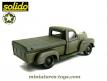 Le Dodge pick up V8 1936 militaire en miniature de Solido au 1/43e