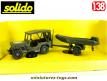 La Jeep Willys avec sa remorque porte bateau Zodiac en miniature de Solido