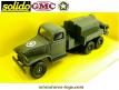 Le GMC CCKW 353 6x6 cabine tôlée compresseur en miniature de Solido au 1/50e