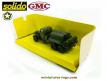 Le GMC CCKW 353 6x6 cabine tôlée compresseur en miniature de Solido au 1/50e