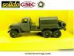 Le GMC CCKW 353 6x6 cabine tôlée compresseur en miniature de Solido au 1/50e