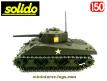 Le char américain Sherman M4 A3 miniature de Solido au 1/50e
