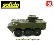 Le VAB 6x6 Saviem vert Hot UTM 800 en miniature de Solido au 1/50e
