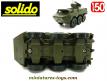Le VAB 6x6 Saviem vert Hot UTM 800 en miniature de Solido au 1/50e