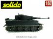Le char allemand PzKw VI Tigre I Ausf H gris miniature Solido au 1/50e
