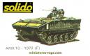 Un AMX 10P miniature par Solido avec ses deux figurines au 1/50e